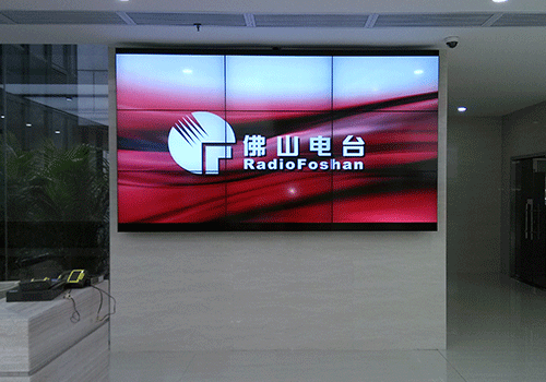 廣東佛山電視臺(tái)拼接屏案例